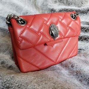 Kurt Geiger red leather handbag